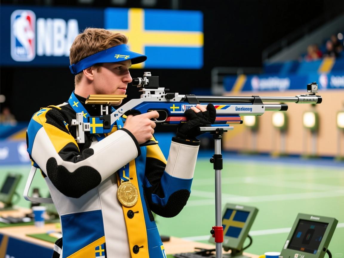 瑞典选手在射击比赛中斩获金牌  第1张