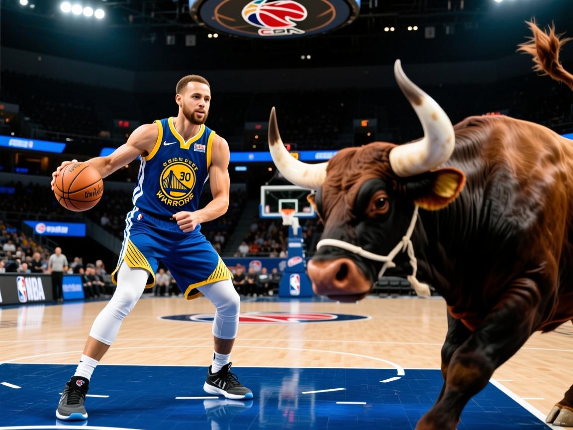 勇士击败公牛，库里表现出色砍下30分