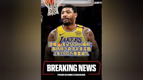 曝斯玛特将以2年1100万加盟湖人据悉是东契奇点名要他(斯玛特去哪里了)